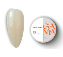 Гель GaMa Simple gel №05, кремовий, 30 мл