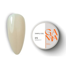 Гель GaMa Simple gel №05, кремовый, 30 мл