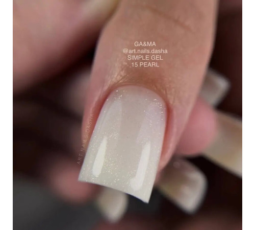 GaMa Simple gel No. 15, pearl, 15 ml