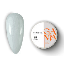 GaMa Simple gel No. 15, pearl, 15 ml
