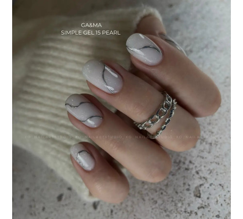 GaMa Simple gel No. 15, pearl, 15 ml