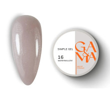 GaMa Simple gel No. 16, marshmallow, 15 ml