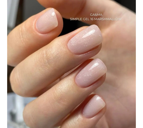 GaMa Simple gel No. 16, marshmallow, 15 ml