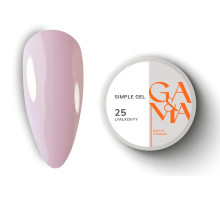 Гель GaMa Simple gel №25, ляльковий, 15 мл