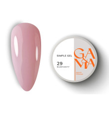 GaMa Simple gel No. 29, blush, 50 ml