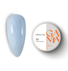 GaMa Simple gel No. 30, aquamarine, 15 ml