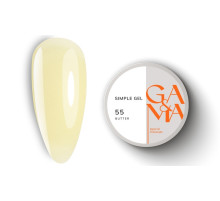 Гель GaMa Simple gel №55 Butter, вершкове масло, 30 мл