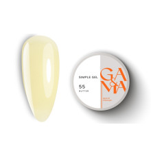 GaMa Simple gel No. 55 Butter, 30 ml