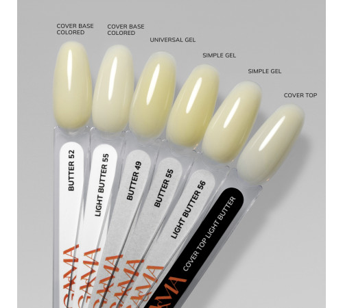 GaMa Simple gel No. 56 Light Butter, light butter, 15 ml