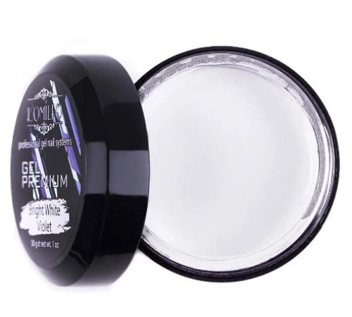 Gel Komilfo Gel Premium Bright White Violet 30 g