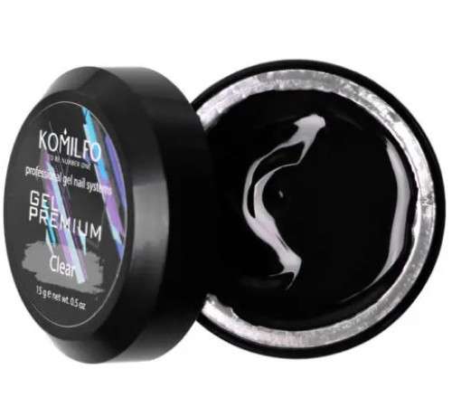 Гель Komilfo Gel Premium Clear 15 г