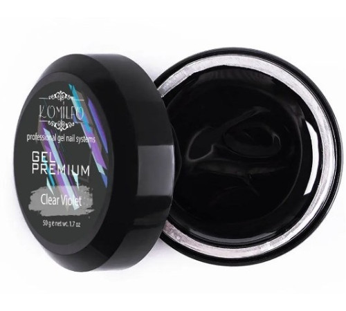 Гель Komilfo Gel Premium Clear Violet 50 г