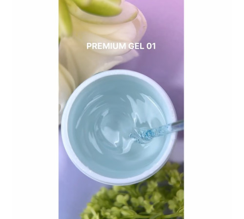 Гель Luna Gel Premium №1 прозорий, 15 мл