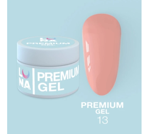Гель Luna Gel Premium №13 нюд, 50 мл