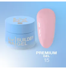 Гель Luna Gel Premium №15 рожевий, 50 мл