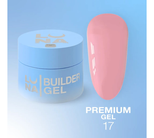 Luna Gel Premium No. 17 pink, 30 ml