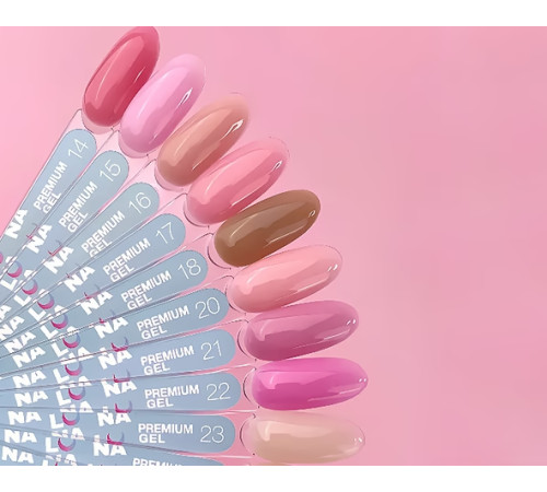 Гель Luna Gel Premium №17 розовый, 50 мл