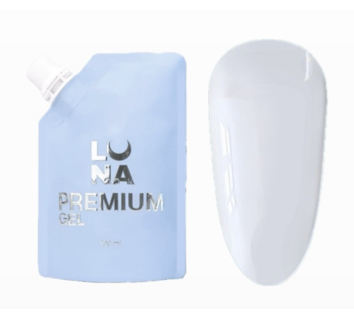 Luna Gel Premium No. 2 milky gel, 100 ml