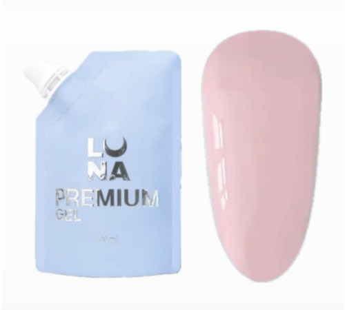 Гель Luna Gel Premium №20 ніжний персиковий, 100 мл