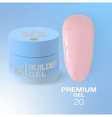 Гель Luna Gel Premium №20 ніжний персиковий, 15 мл