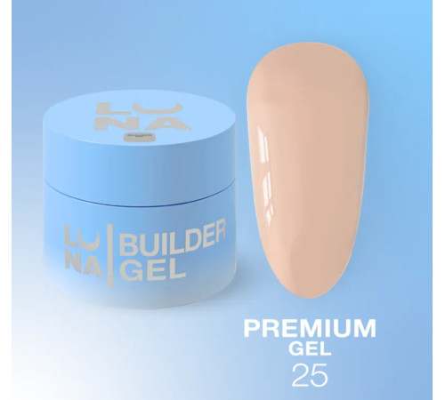 Гель Luna Gel Premium №25 тілесний, 30 мл