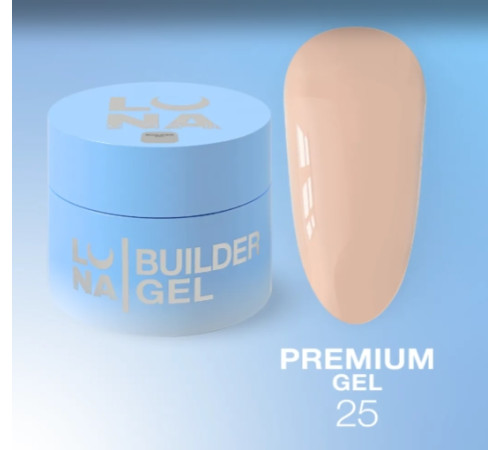 Гель Luna Gel Premium №25 тілесний, 50 мл