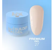 Luna Gel Premium No. 27, milky pink, 15 ml