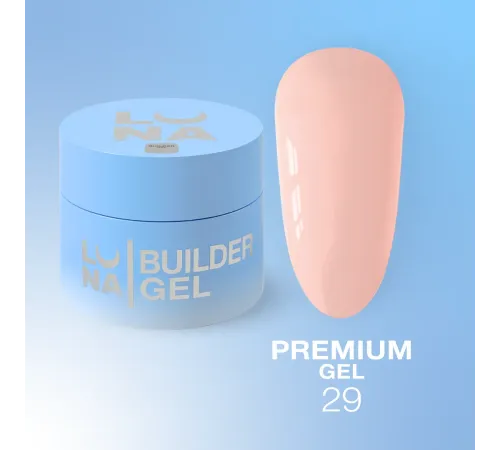 Гель Luna Gel Premium №29, зефірний, 15 мл