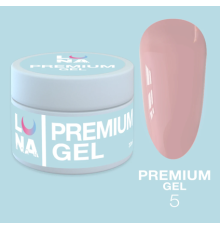 Гель Luna Gel Premium №5 ліловий, 30 мл