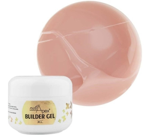 NailApex Milk Builder modeling gel without dust 50 ml