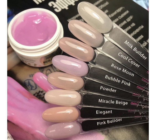 Гель NailApex Powder Gel без опилу, моделюючий 30 мл