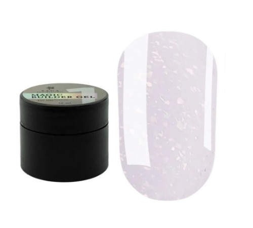 Гель Saga Builder gel Magic №01, 15 мл