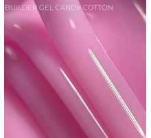 Гель для нігтів Touch Builder gel Candy cotton, рожевий, 10 мл