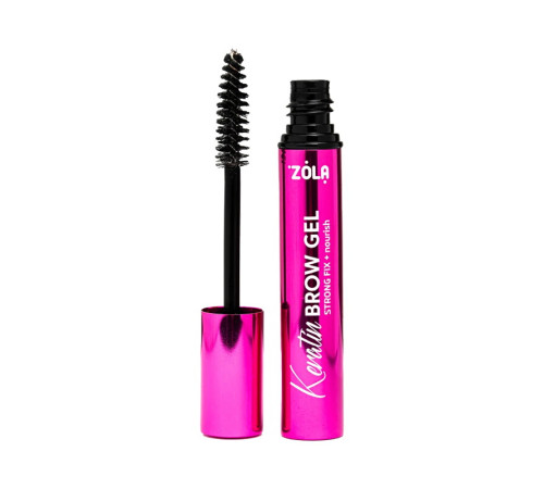 Гель для брів ZOLA Keratin Brow Gel Strong Fix nourish, 5 мл