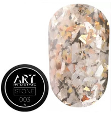 Гель для дизайна ART Stone Gel №003, 5 г