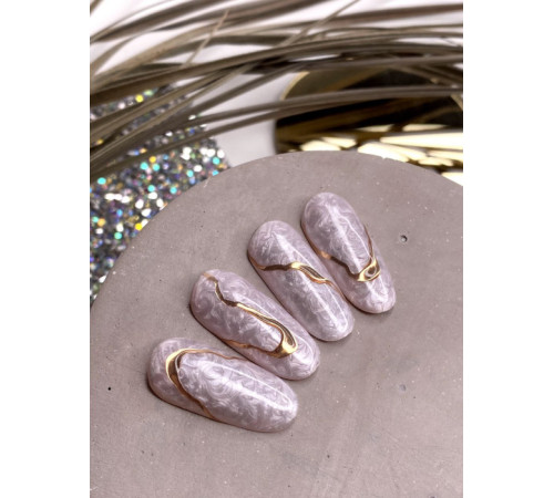 Гель для дизайну Dark Seashell Gel №02 перламутровий, 4 мл