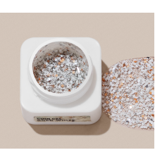Гель для дизайна HEYLOVE Coin gel Gold White, белый, 5 г