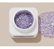 Design gel HEYLOVE Coin gel Silver Purple, lavender, 5 g