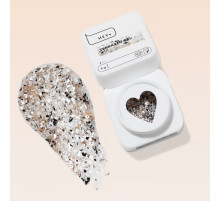 Гель для дизайну HEYLOVE Terrazzo gel №01, 5 г