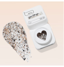Гель для дизайна HEYLOVE Terrazzo gel №01, 5 г