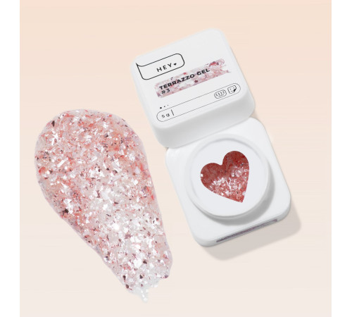 HEYLOVE Terrazzo gel design No. 03, 5 g