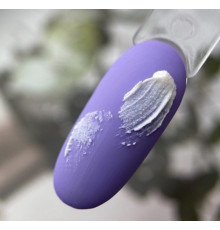 Гель для дизайна ногтей ART Gypsum Gel №001 White белый, 5 мл