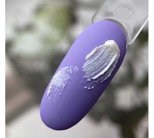 Гель для дизайну нігтів ART Gypsum Gel №001 White білий, 5 мл