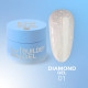 Гель для нарощування Luna Gel Diamond №1, молочний, 15 мл