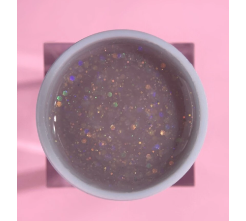 Гель для нарощування Luna Gel Diamond №3, коричневий, 15 мл