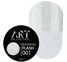 Гель для нігтів ART Builder gel Flash №001, 15 мл
