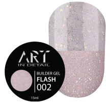 Гель для нігтів ART Builder gel Flash №002, 15 мл