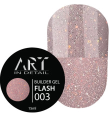 Гель для ногтей ART Builder gel Flash №003, 15 мл