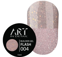 Гель для нігтів ART Builder gel Flash №004, 15 мл