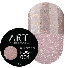 Гель для ногтей ART Builder gel Flash №004, 15 мл